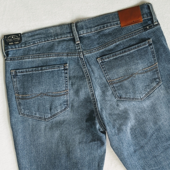 Lucky Brand Charlie Low Rise Skinny Ankle Jeans Stretch Denim Blue 12/31 NWT - Picture 10 of 16